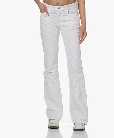 Zadig & Voltaire Elvira Flared Jeans with Partition Seams - Judo