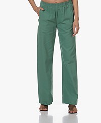 by-bar Mees Cotton Twill Pants - Aloe Vera