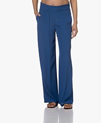 by-bar Robyn Viscose Crepe Pull-on Pants - Kingsblue