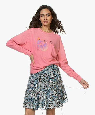 IRO Advent Designerlogo Sweatshirt - Candy Pink