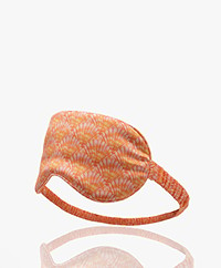 slip™ Mulberry Silk Sleep Mask with Seashell Print - Nautilus