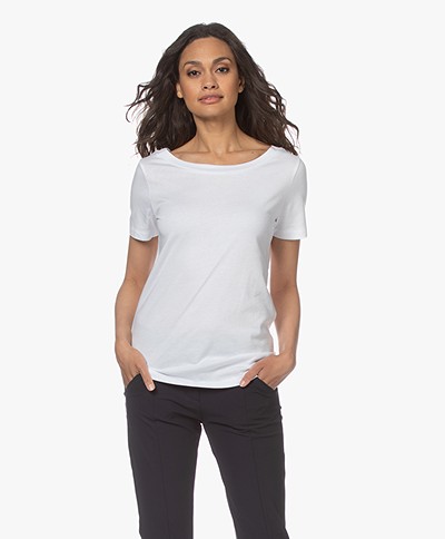 Plein Publique La Chance Modal Blend T-shirt - White