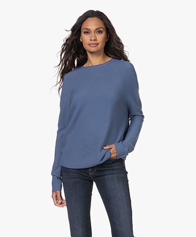 Drykorn Maila Virgin Wool Sweater - Blue