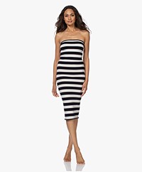 extreme cashmere N°191 Tube Long Dress/Pencil Skirt - Stripe