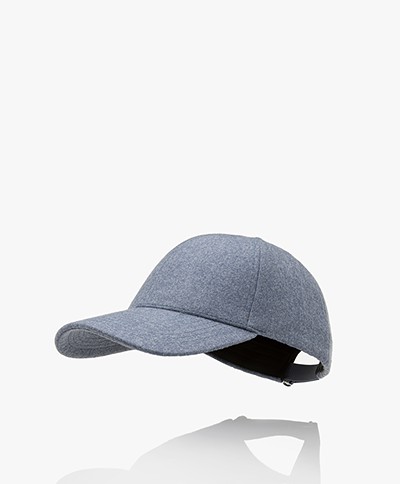 Varsity Headwear Wool Cap - Sky Blue