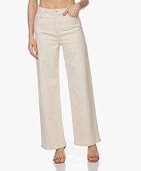 by-bar Lina Relaxed-fit Twill Jeans - Off-white