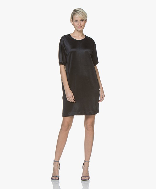 Satin Jersey Dress