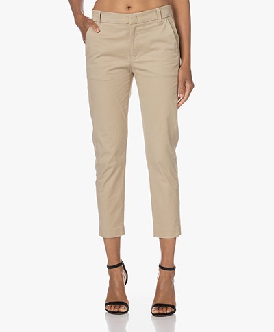 Vince Stretch-Cotton Twill Chinos - Latte