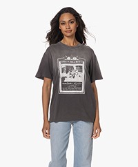 ANINE BING Lili AB X To X Rolling Stones T-shirt - Washed Faded Black