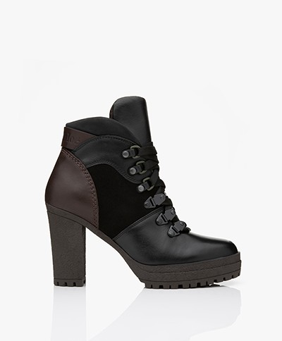 See By Chloé Claudia Nubuck Leather Ankle Boots - Nabuk