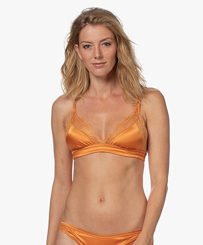 Love Stories Love Lace Bralette - Clementine