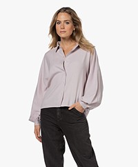 Âme Antwerp Gala Batwing Sleeve Shirt - Light Lilac