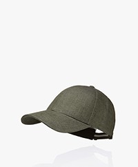 Varsity Headwear Linen Cap - French Olive