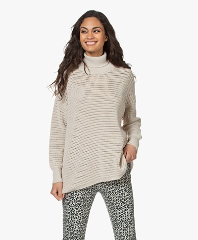 Sibin/Linnebjerg Ellie Merino Blend Turtleneck Sweater - Kit