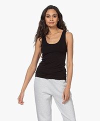 Majestic Filatures Soft Touch Jersey Tanktop - Zwart