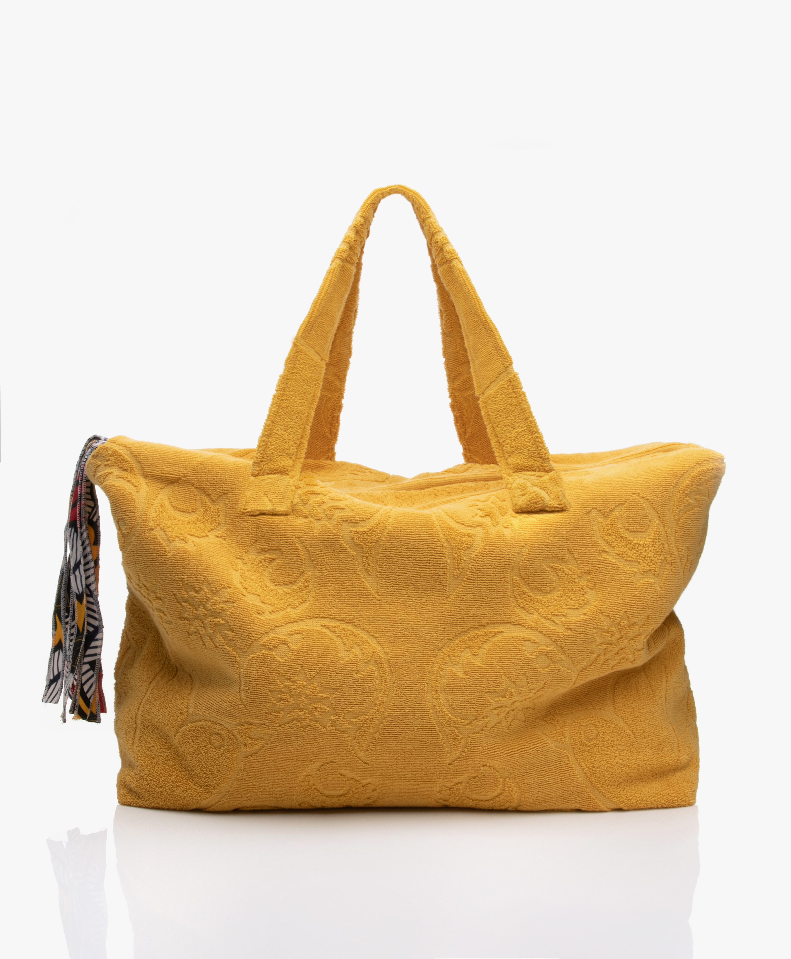 Lalla Marrakech Terry Cloth Bag - Gold - socco eponge