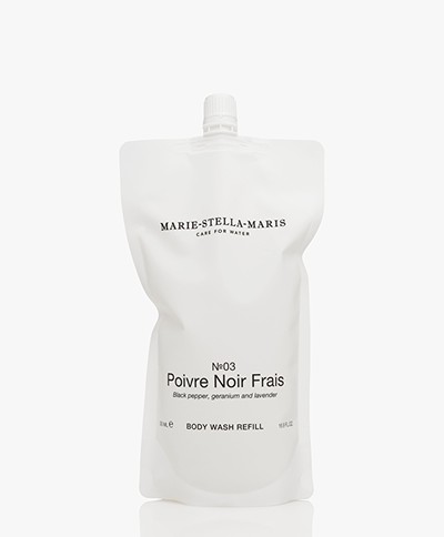 Marie-Stella-Maris Body Wash Navulverpakking - No.03 Poivre Noir Frais