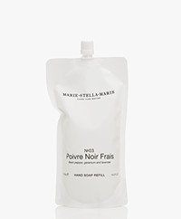 Marie-Stella-Maris Hand Soap Navulverpakking - No.03 Poivre Noir Frais