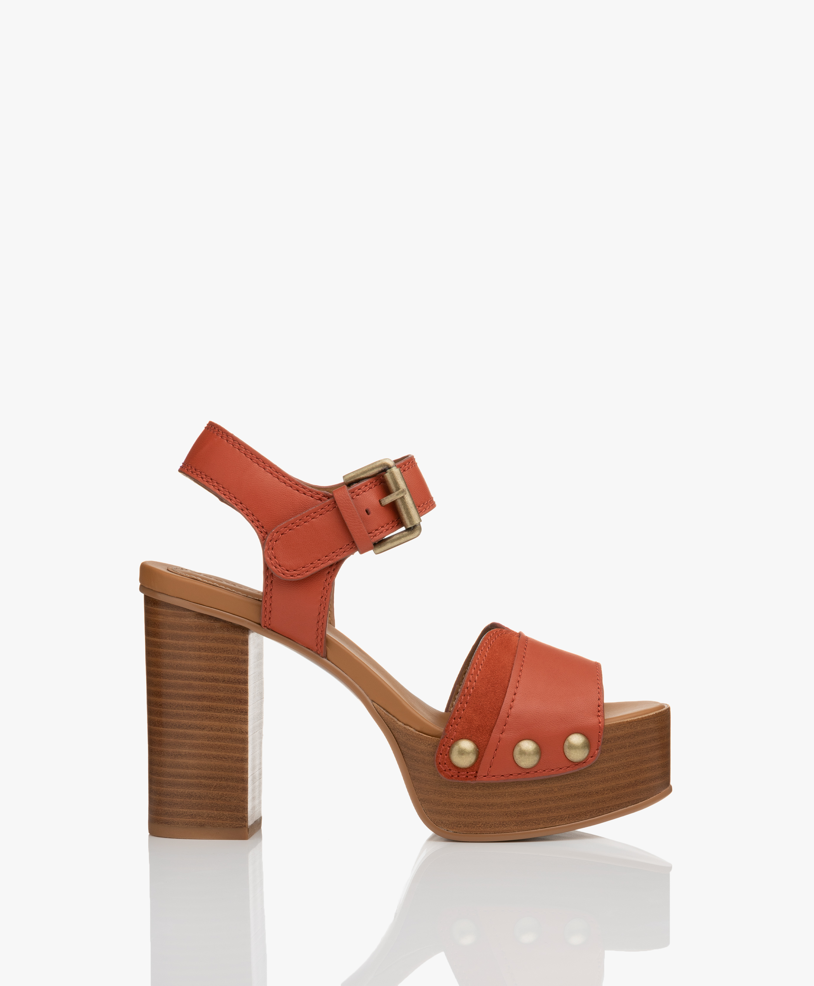 chloe heeled sandals