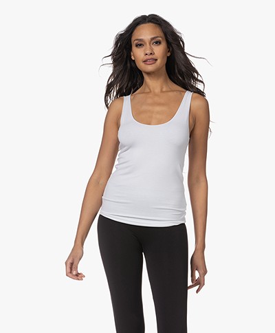 Majestic Filatures Abby Superwashed Tank Top - White