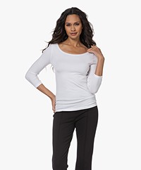 Wolford Cordoba Cotton Blend T-shirt - White