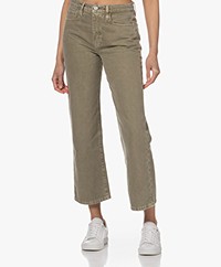FRAME Le Jane Crop Jeans - Stoned Moss