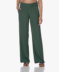 by-bar Robyn Viscose Crepe Pull-on Pants - Deep Green
