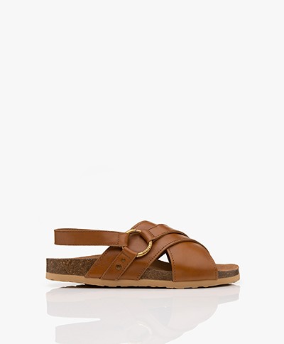 See by Chloé Calf Leather Sandals - Light Brown