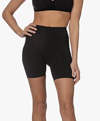 Wolford Cotton Contour Shaping Shorts - Black