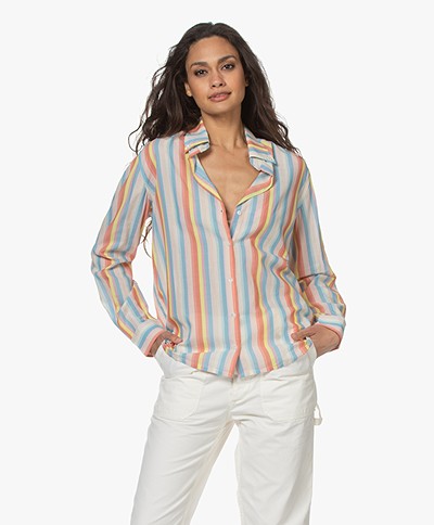 Vanessa Bruno Druyat Gestreept Overhemd - Multi-color