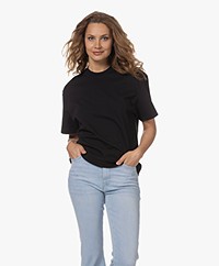 Filippa K Oversized Cotton T-shirt - Black