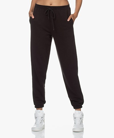 Vince Essential French Terry Sweatpants - Black