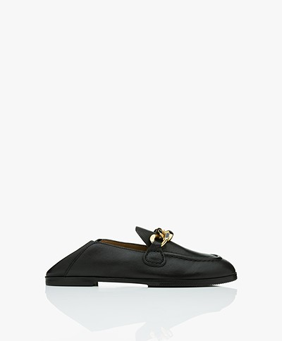 See by Chloé Mahe Lamsleren Loafers - Zwart