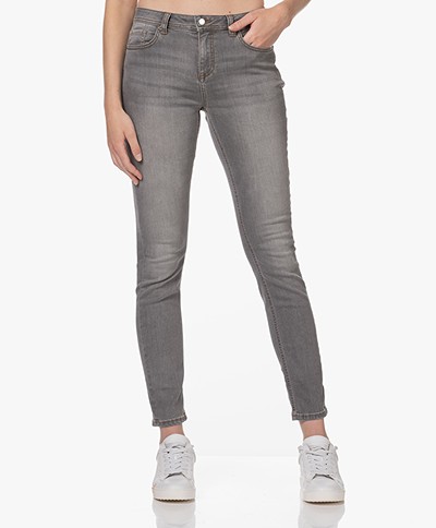 ba&sh Aimie Stretch Skinny Jeans - Grijs