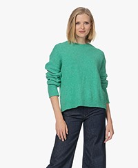 Penn&Ink N.Y Buttoned Back Sweater - Emerald
