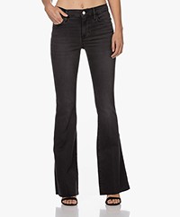 FRAME Le High Flare Raw After Stretch Jeans - Billups