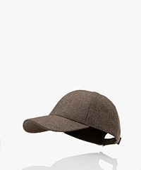 Varsity Headwear Wool Cap - Taupe Brown