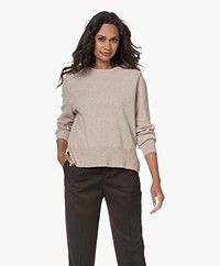 Sibin/Linnebjerg Meg Wool Blend Sweater - Light Sand