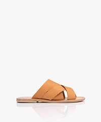 Pomandère Leather Sandals - Nectar