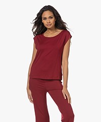 Calvin Klein Modal Pyjama Top - Red Carpet