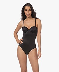 SPANX® Suit Your Fancy Strapless Cupped Bodysuit - Very Black