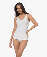 SPANX® Cotton Control Light Shaping Tanktop - Wit