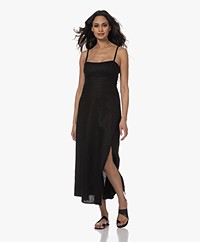 XÍRENA Daryl Linen Dress - Black