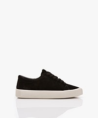 Vince Gabi Suède Sneakers met Platformzool - Zwart 