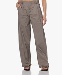 Drykorn Jealous Pleated Pant - Brown