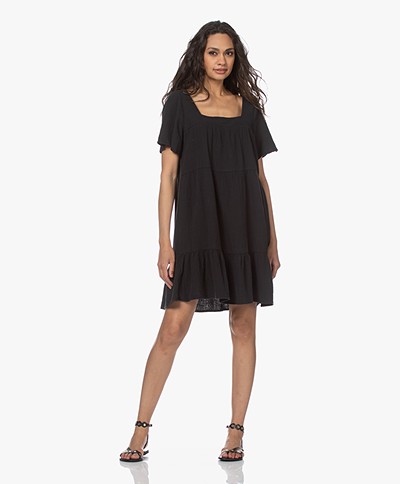 Rails Valentina Cotton Muslin A-line Dress - Black