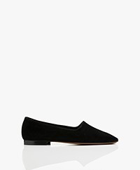 ATP Atelier Andrano Suede Loafers - Black 