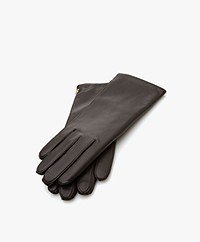 Rhanders Anna Lambs Leather Gloves - Brown
