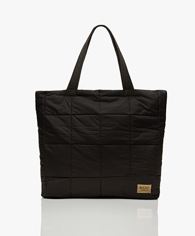 JapanTKY &Gold Bagy XL Padded Puffer Shopper - Deep Black