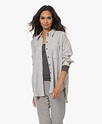 Drykorn Aake Flannel Viscose Blend Shirt - Grey